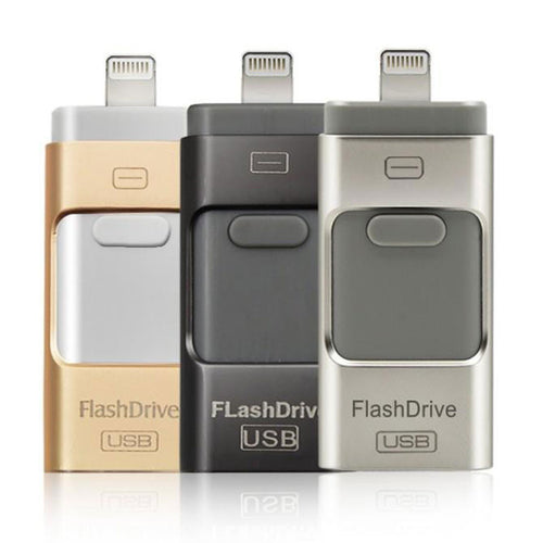 Newest i-Flash iFlash Drive HD U-Disk Micro USB interface 3 in 1 for Android/iPhone 5/6/5s/6Plus iPad iPod/PC/MAC 8/16/32/64GB