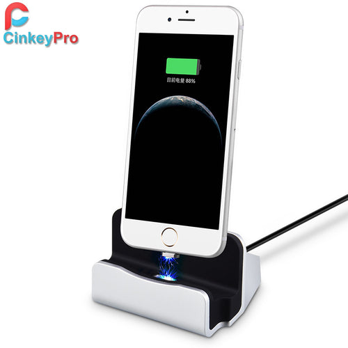 Charger Dock Magnetic Wireless Design Charging  For IOS / Adnroid Universal  Phone Sync Data Station