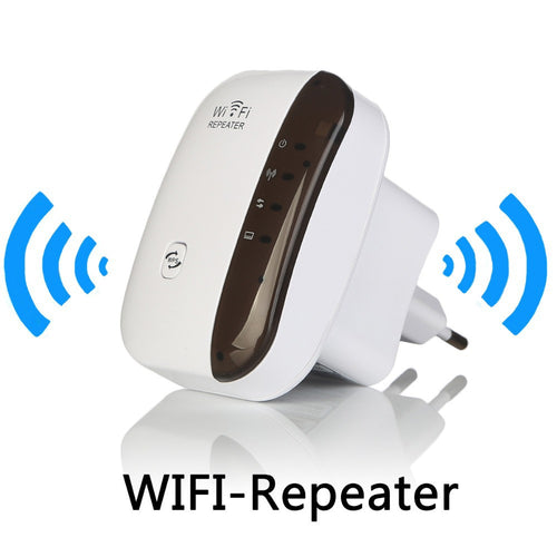 Wireless WiFi Repeater Signal Amplifier 802.11N/B/G Wi-fi Range Extander 300Mbps Signal Boosters Repetidor Wifi Wps Encryption